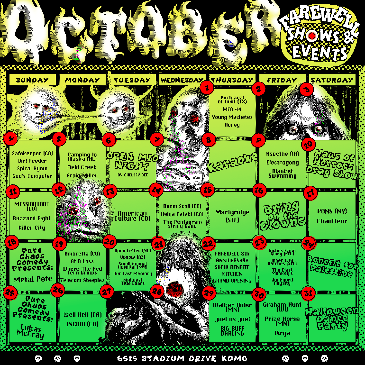 Farewell Calendar